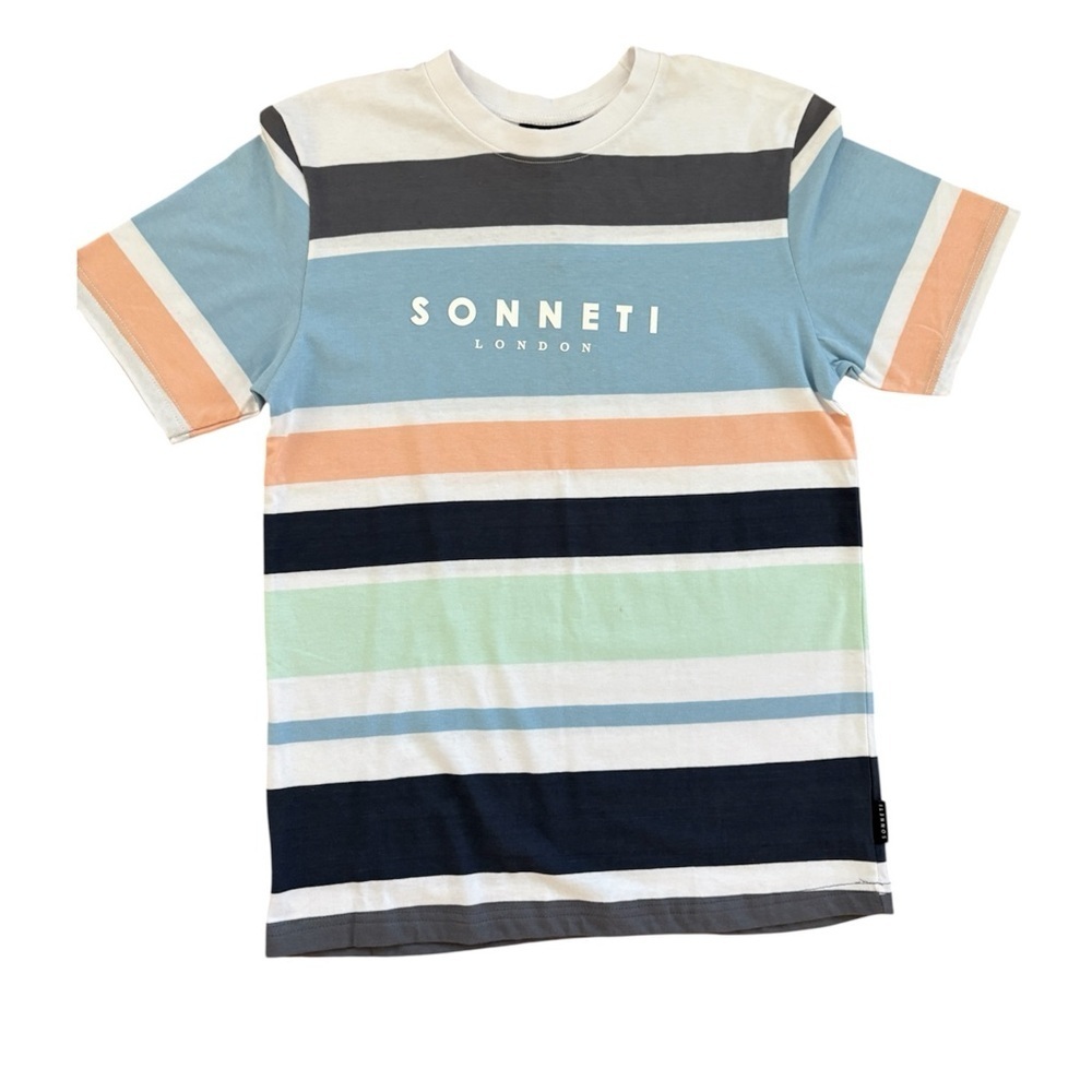 Striped Mens T-Shirt - Multicolor